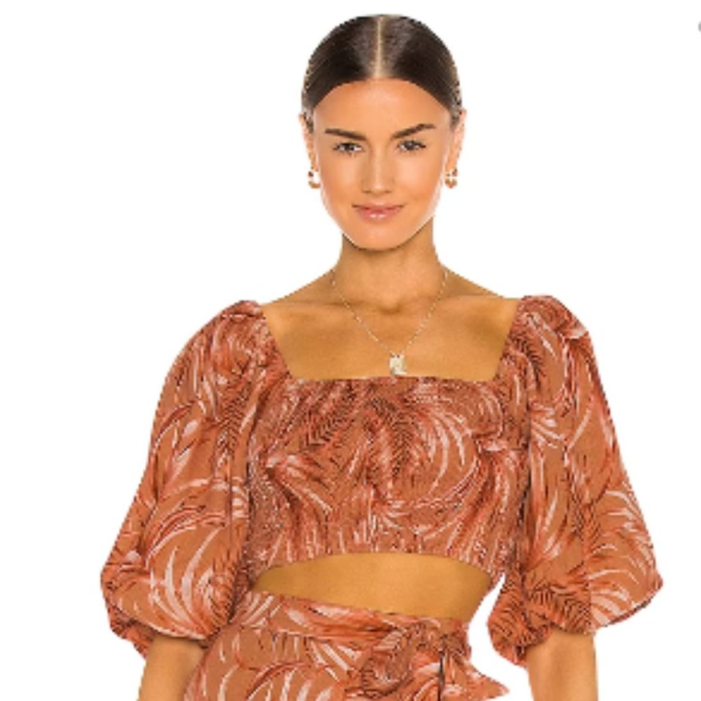 MINKPINK Montego Crop Top